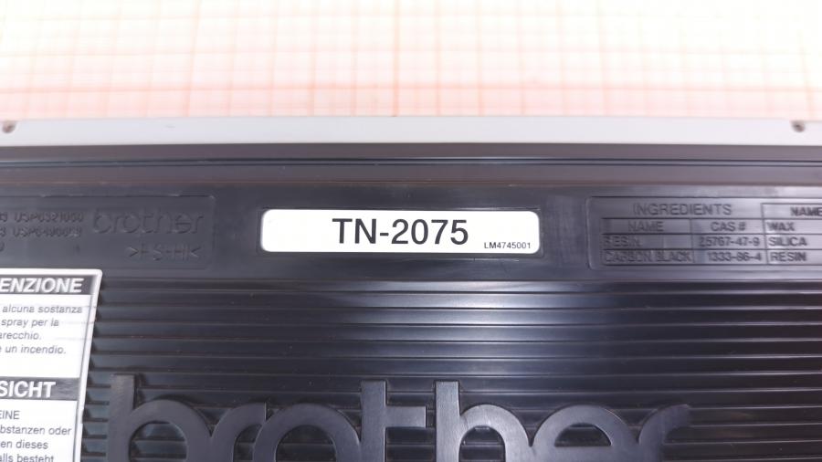 001-363-001 Laser A4 mono картридж BROTHER TN-2075 #3