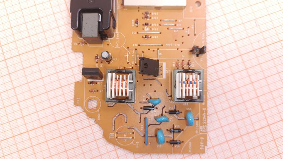 001-365-001 Плата высоковольтная BROTHER MPH3271 #4