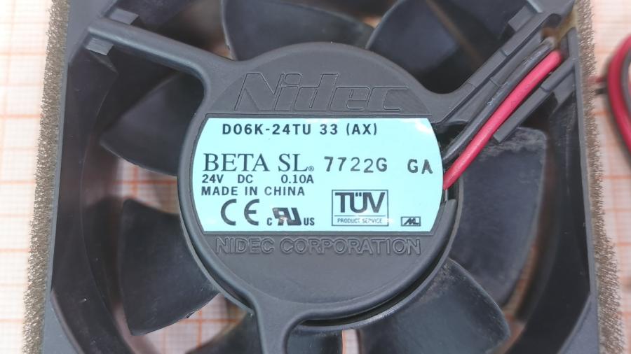 001-372-001 Вентилятор NIDEC D06K-24TU 33 #2