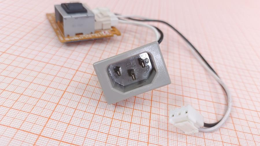 130-046-001 Клеммный узел разъёма питания HP RM1-2568 #6