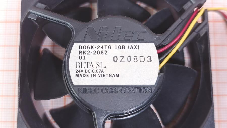 130-049-001 Вентилятор NIDEC D06K-24TG 10B #2