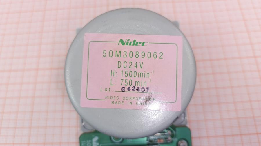 001-382-001 Двигатель печатной техники NIDEC 50M3089062 #3