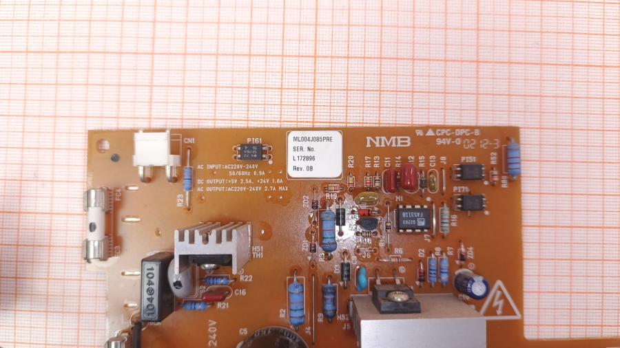 001-383-001 Плата блока питания Konica Minolta ML004J085PRE #2