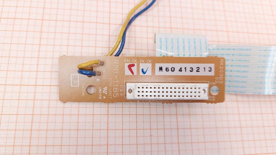 001-392-001 Плата управления печатной техники HP RM1-1184 / RM1-1185 #4