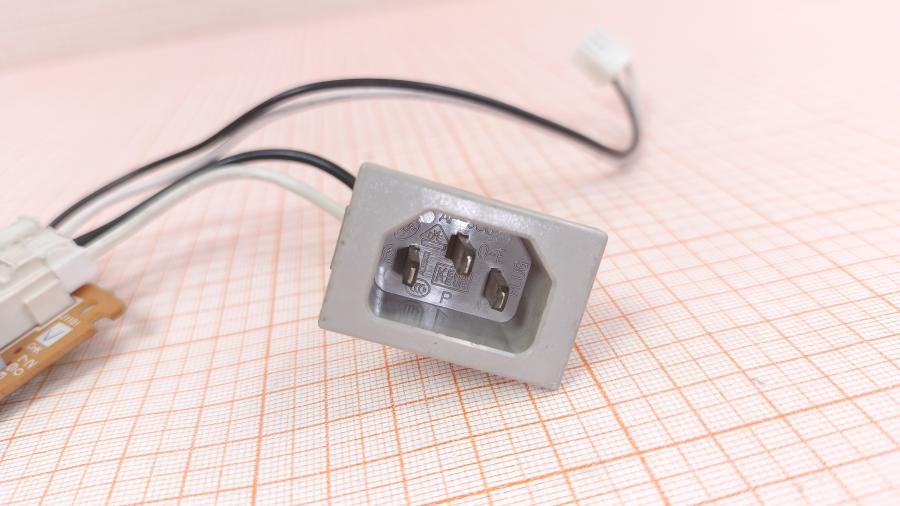 173-343-001 Клеммный узел разъёма питания HP RM1-2568 #6