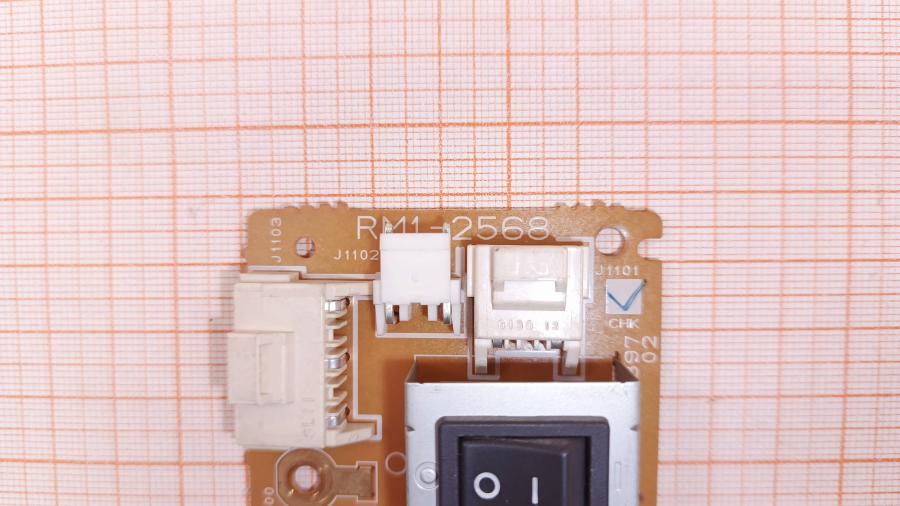 130-046-002 Клеммный узел разъёма питания HP RM1-2568 #3