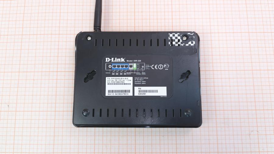 001-429-001 Роутер WiFi D-LINK DIR-320 #8