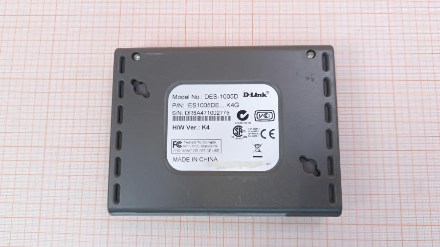 077-096-002 Коммутатор неуправляемый D-LINK DES-1005D K4 #7