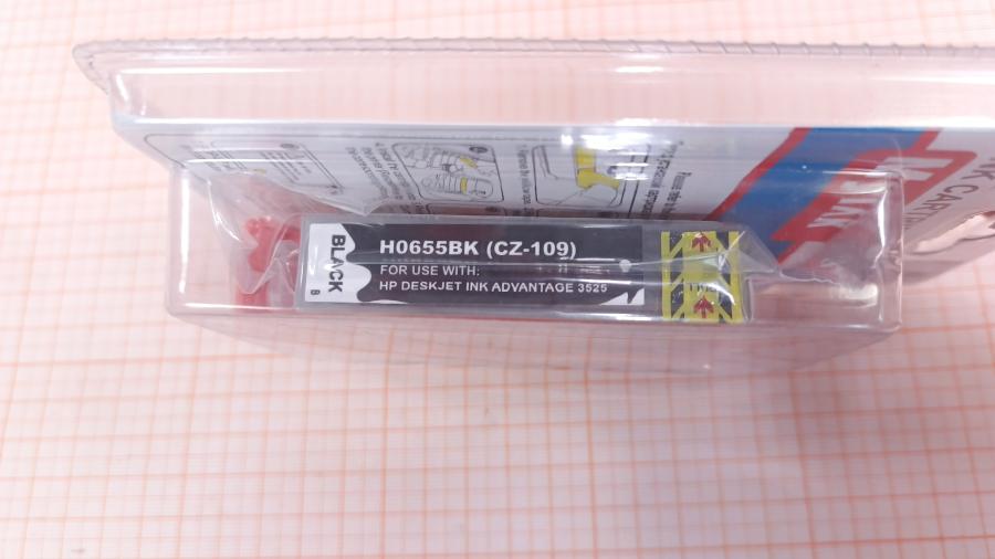 218-304-001 Картридж Ink Color Black Myink H0655BK (CZ-109) #3
