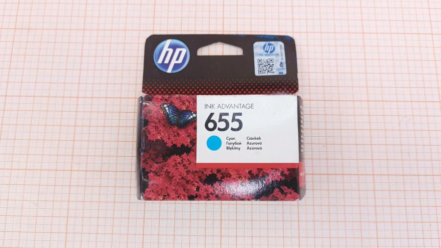 218-306-001 Картридж Ink Color CMY HP 655 (CZ110AE) Cyan #2