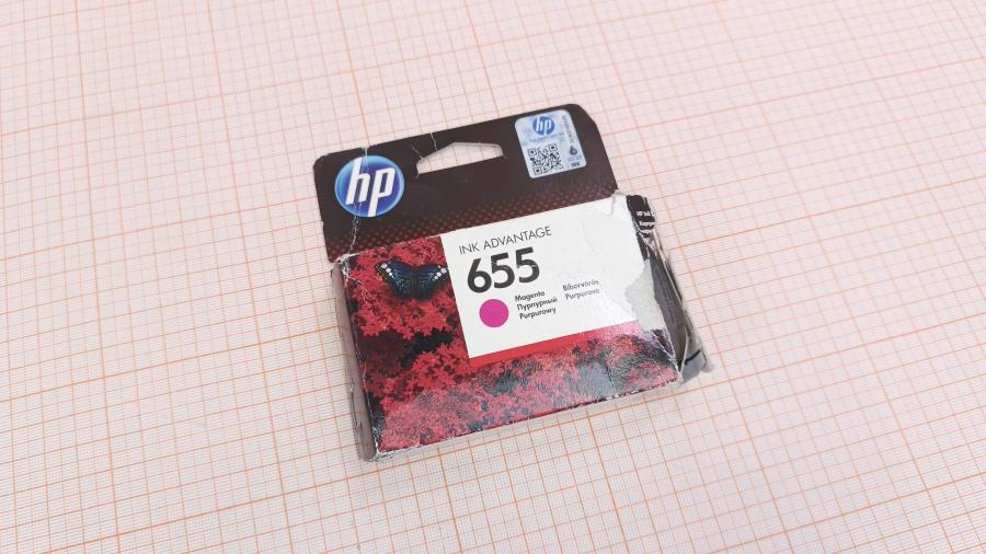 218-307-001 Картридж Ink Color CMY HP 655 (CZ111AE) Magenta #1