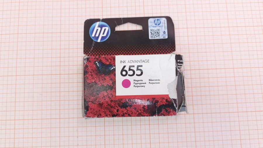 218-307-001 Картридж Ink Color CMY HP 655 (CZ111AE) Magenta #2