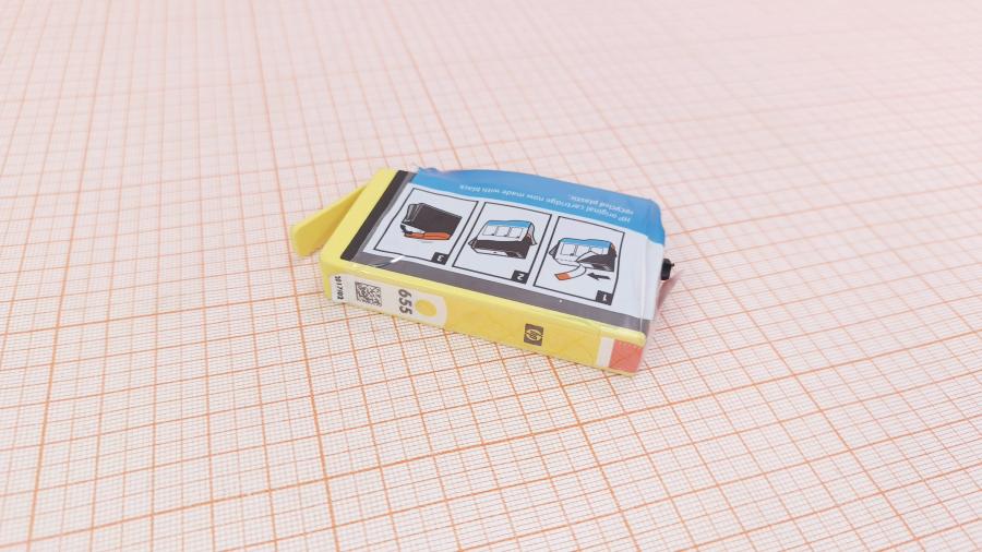 218-308-002 Картридж Ink Color CMY HP 655 (CZ112AE) Yellow #1