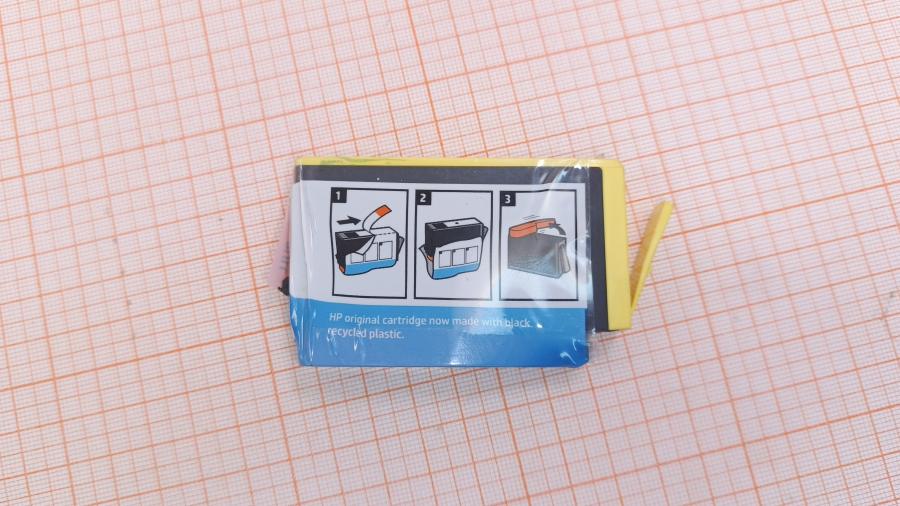 218-308-002 Картридж Ink Color CMY HP 655 (CZ112AE) Yellow #3