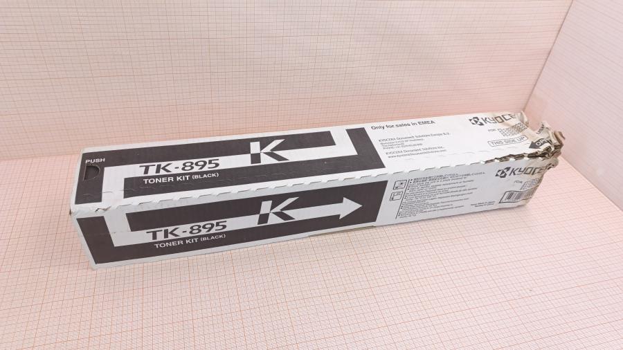218-309-001 Laser A4 Color Black картриджи KYOCERA TK-895 K #1