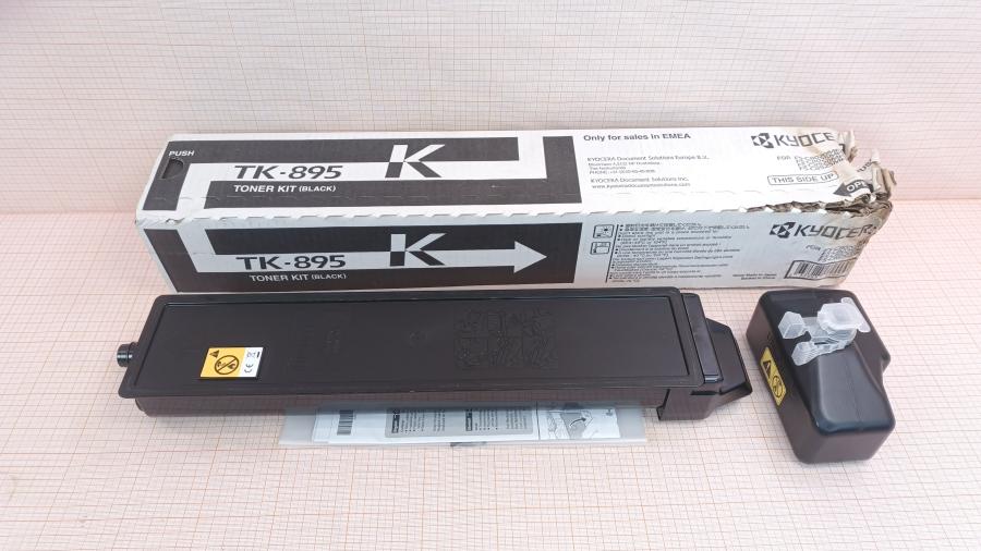 218-309-001 Laser A4 Color Black картриджи KYOCERA TK-895 K #2