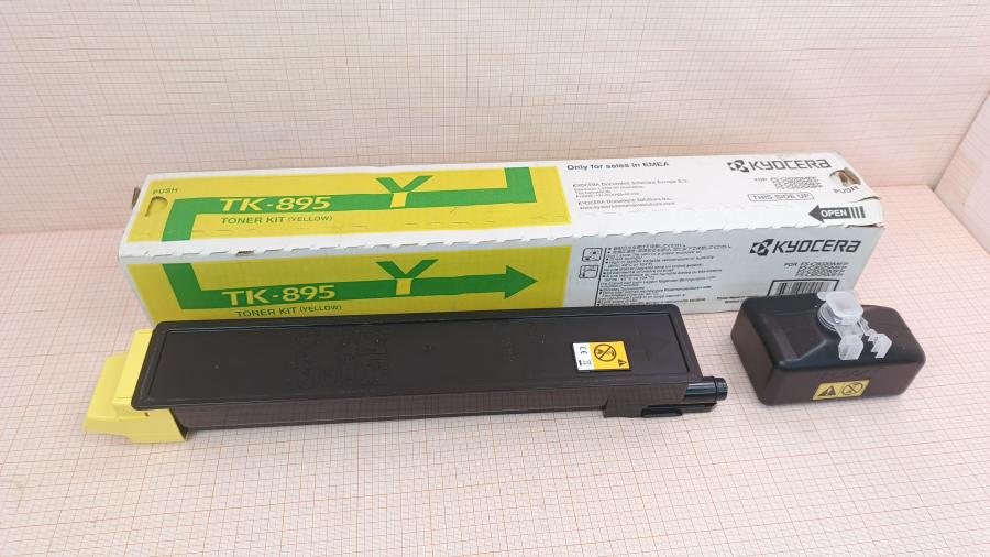 218-310-001 Laser A4 Color СMY картридж KYOCERA TK-895 Y #2