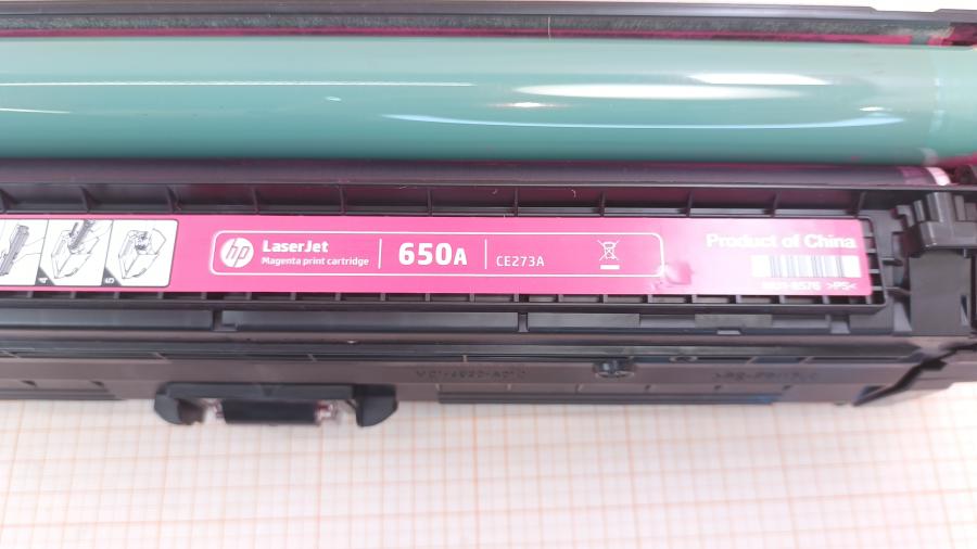 218-318-001 Laser A3 color CMY картридж HP 650a (CE273A) #3