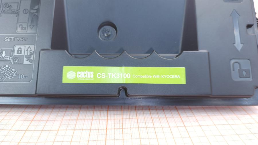 218-319-001 Laser A4 mono картридж CACTUS CS-TK3100 #3