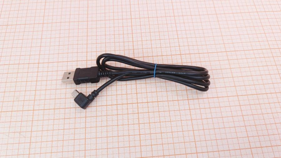 001-446-001 Кабель mini-usb  USB A (M) - Mini-USB (M) Угловой 1m #1