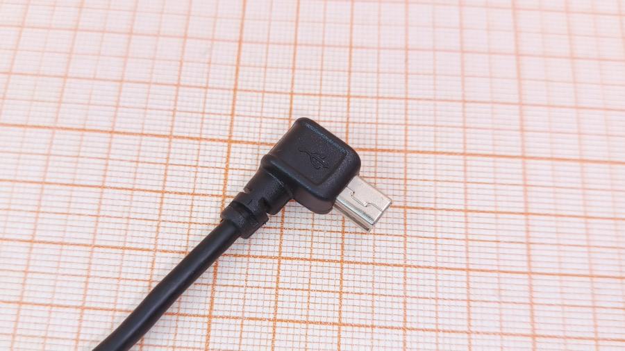 001-446-001 Кабель mini-usb  USB A (M) - Mini-USB (M) Угловой 1m #4