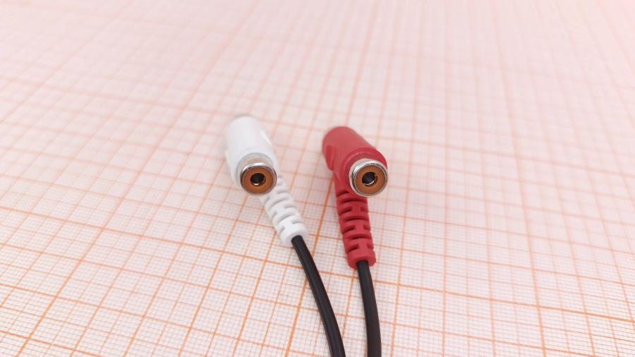 001-450-001 RCA audio cable Logitech MiniJack 3.5 (M) - 2x RCA (F/M) 1m #3