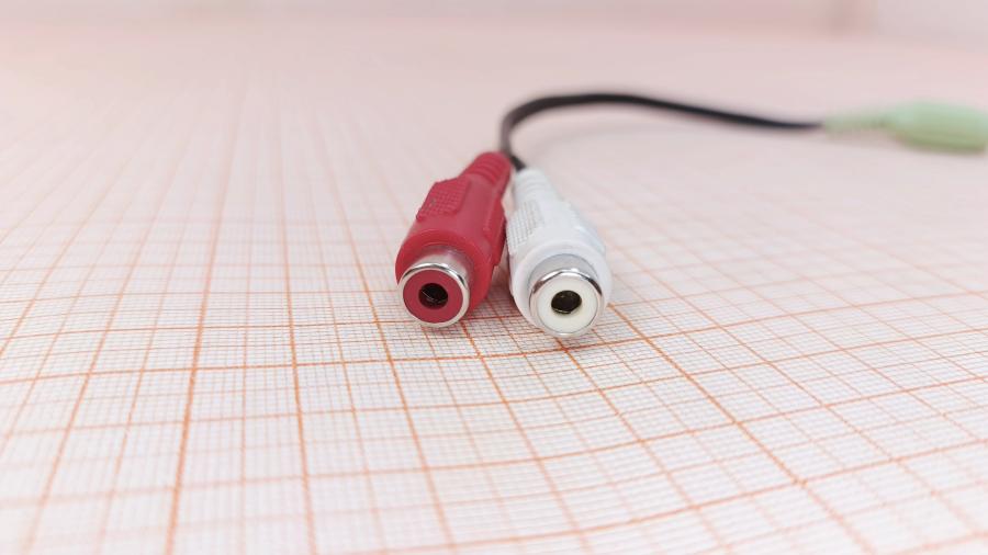 001-456-001 RCA audio cable  MiniJack 3.5 (F) - 2xRCA (F) 0.2M #2