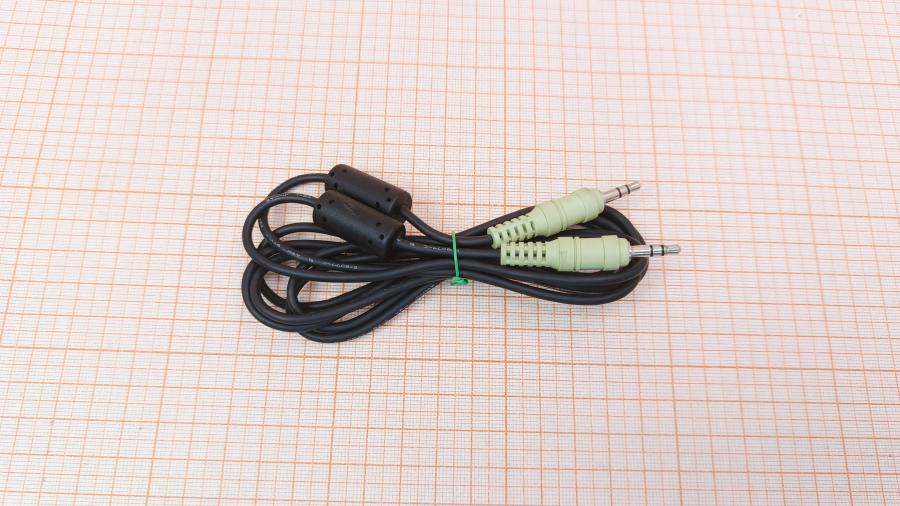 001-461-001 Кабель интерфейсный  MiniJack 3.5 - MiniJack 3.5 1.8m fb #1