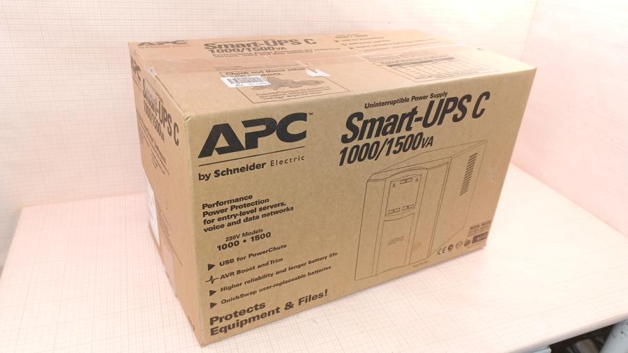 234-004-001 Источник бесперебойного питания APC Smart-UPS C 1500VA LCD 230V SMC1500I #1