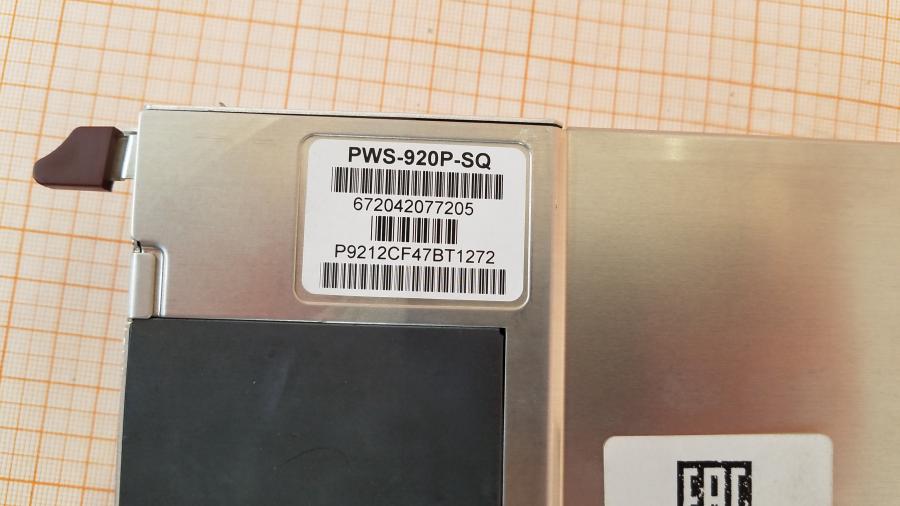 234-005-002 PSU Hot Swap SuperMicro PWS-920P-SQ #3