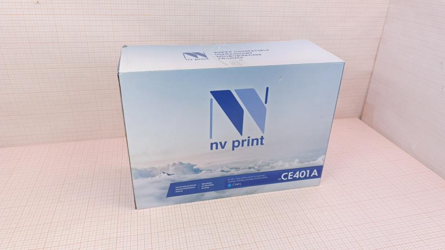 001-513-001 Laser A4 Color СMY картридж NV PRINT CE401A (CYAN) #1