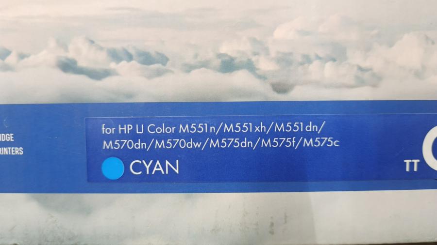 001-513-001 Laser A4 Color СMY картридж NV PRINT CE401A (CYAN) #4