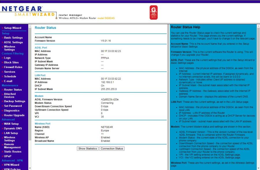 001-532-001 Роутер WiFi NETGEAR DG834G v4 #9