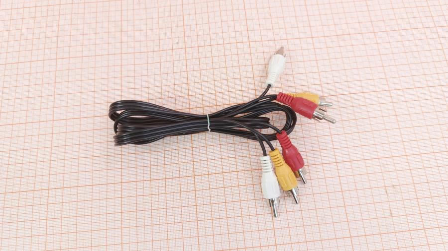 001-545-001 RCA video cable   3x RCA (M) - 3x RCA (M) 1.1m #1