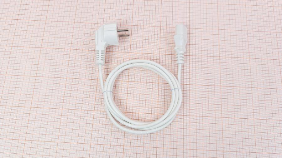 001-558-001 Кабель питания CEE7/7  CEE7/7 Угловой - IEC-C13 3G×0.5мм² 2M #1