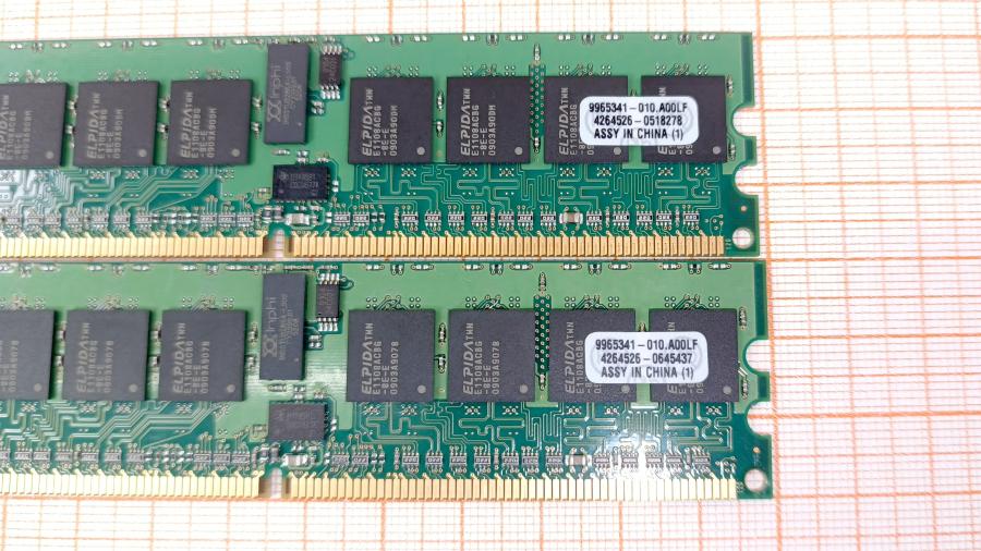 001-560-001 DDR2 DIMM ECC REG KINGSTON KTH-MLG4/2G #3