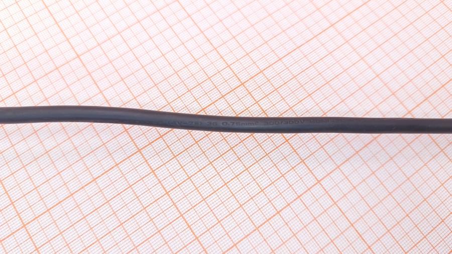 001-586-001 Кабель питания CEE7/7  CEE7/7 - IEC-C5 3G×0.75мм² 1M #7
