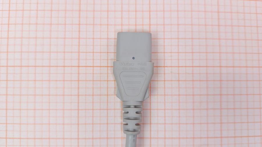 001-590-001 Кабель питания CEE7/7  CEE7/7 - IEC-C13 3G×0.75мм² 1.9M #4