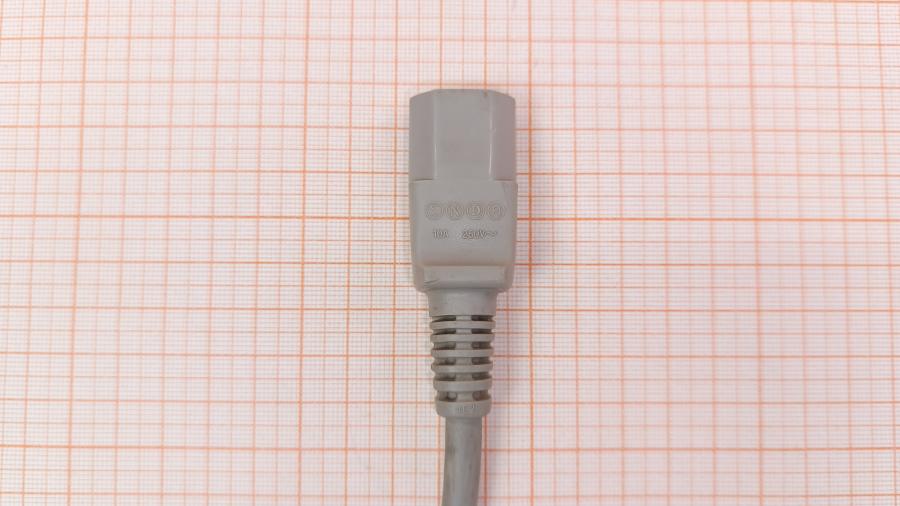 001-591-001 Кабель питания CEE7/7  CEE7/7 - IEC-C13 3G×1.0мм² 2M #4