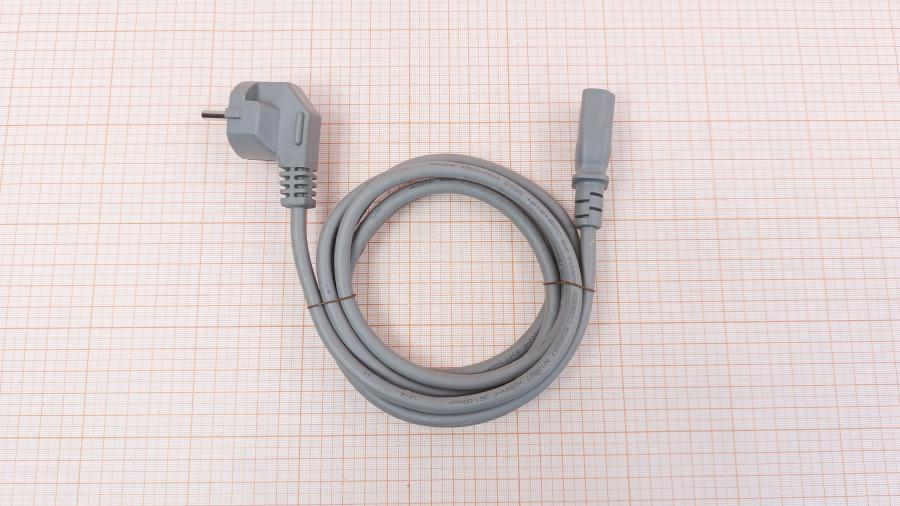 001-592-001 Кабель питания CEE7/7  CEE7/7 Угловой - IEC-C13 3G×1.0мм² 2M #1