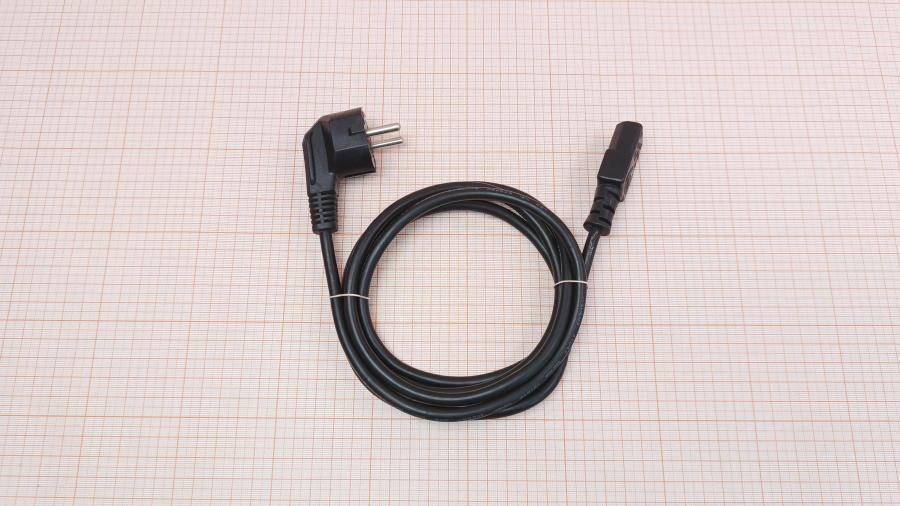 001-289-003 Кабель питания CEE7/7  CEE7/7 Угловой - IEC-C13 3G×0.75мм² 1.8M #1