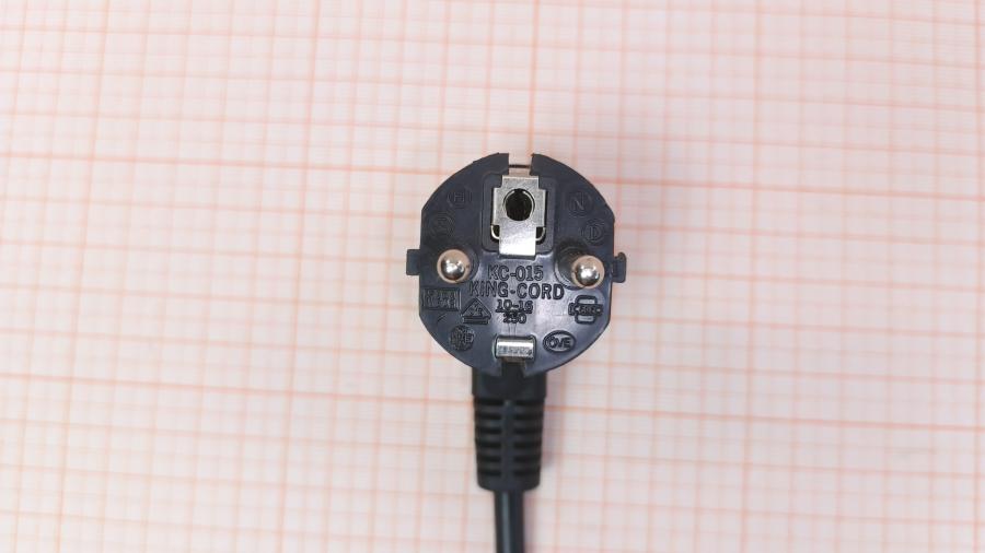 001-289-003 Кабель питания CEE7/7  CEE7/7 Угловой - IEC-C13 3G×0.75мм² 1.8M #3