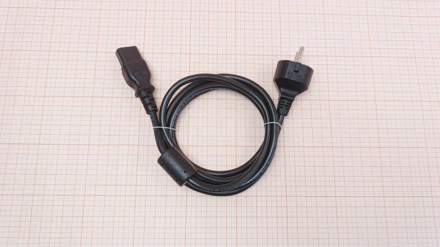 001-607-001 Кабель питания CEE7/7  CEE7/7 - IEC-C13 3G×0.75мм² 2m fb #1