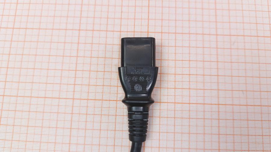001-608-001 Удлинитель питания IEC-C14  IEC C13 - IEC C14 3G×1.0мм² 2m #2