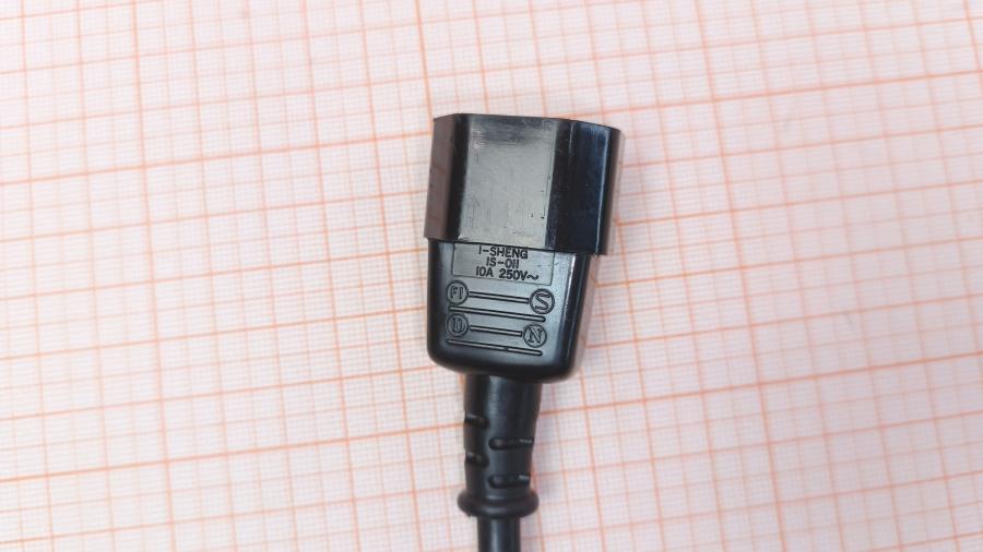 001-608-001 Удлинитель питания IEC-C14  IEC C13 - IEC C14 3G×1.0мм² 2m #4