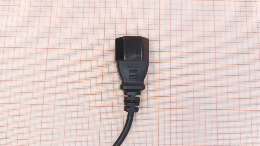 001-609-001 Удлинитель питания IEC-C14 Defender IEC C13 - IEC C14 3G×0.5мм² 1.8m #2