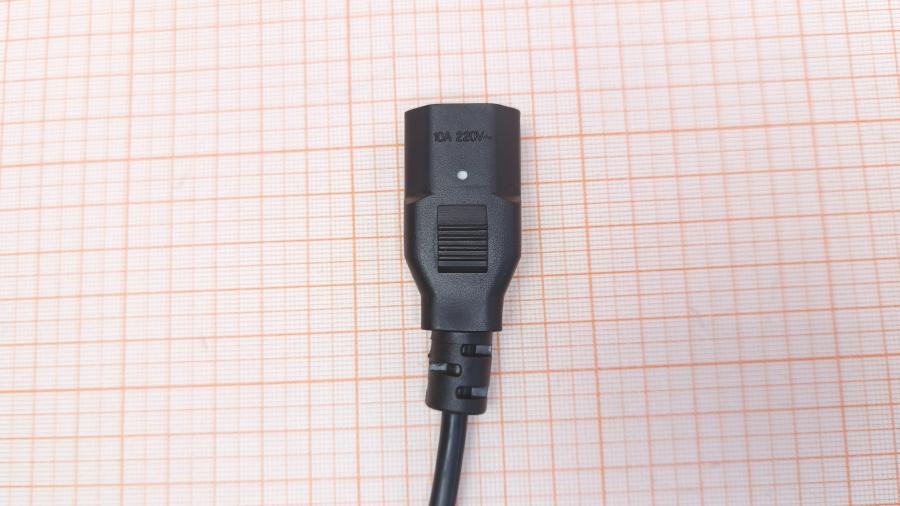 001-609-001 Удлинитель питания IEC-C14 Defender IEC C13 - IEC C14 3G×0.5мм² 1.8m #4