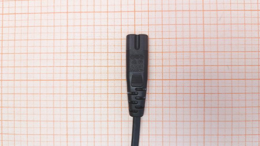 001-611-001 Кабель питания CEE 7/16  CEE7/16 - IEC-C7 2G×0.75мм² 0.9M #4