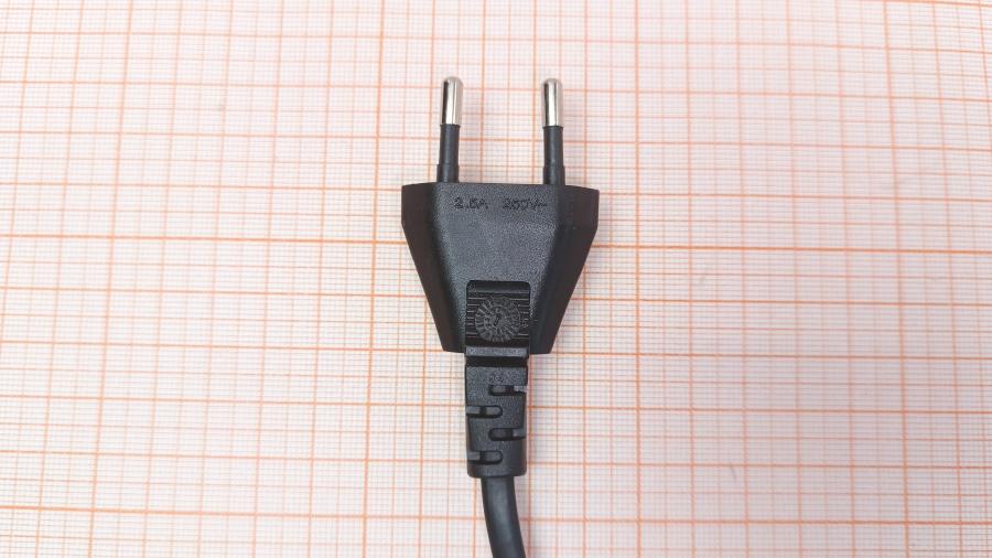 001-614-001 Кабель питания CEE 7/16  CEE7/16 - IEC-C7 2G×0.75мм² 0.8M #2