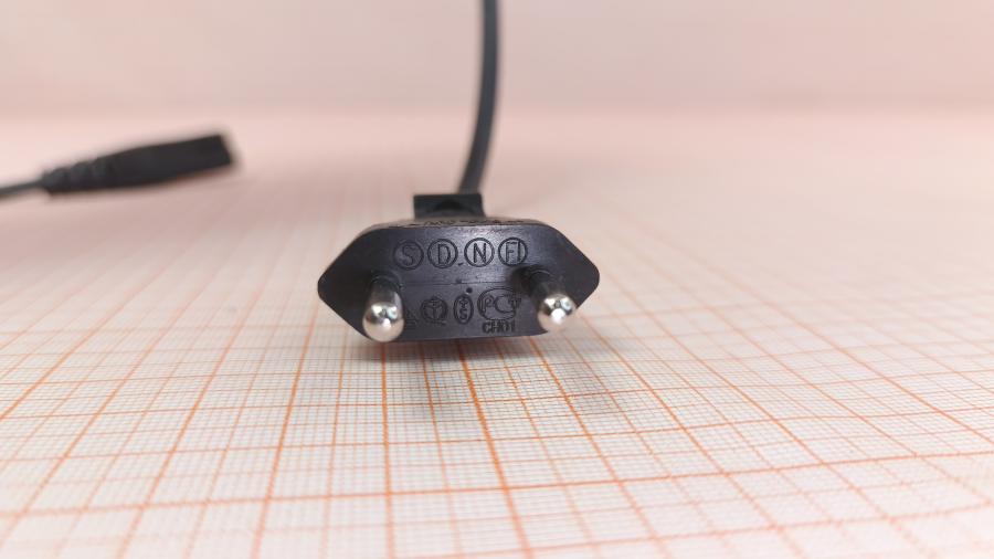 001-614-001 Кабель питания CEE 7/16  CEE7/16 - IEC-C7 2G×0.75мм² 0.8M #3
